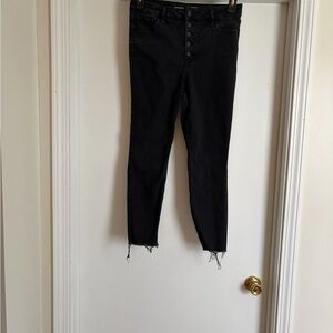 Old Navy Women's Cropped Black Jeans